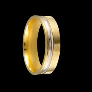 Aliancas de Prata Anatomicas 5,8mm Banhadas a Ouro 18k - Alianças de Noivado e Casamento
