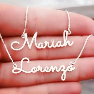 Colar com Nome Personalizado em Prata 925