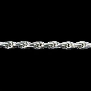 Corrente de Prata Masculina Corda 60 cm 1,5 mm