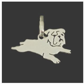 Pingente Cachorro Bulldog - Joias em Prata