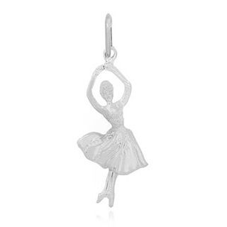 Pingente de Bailarina em Rodio