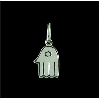 Pingente Mão Hamsa Pequeno - Joias em Prata