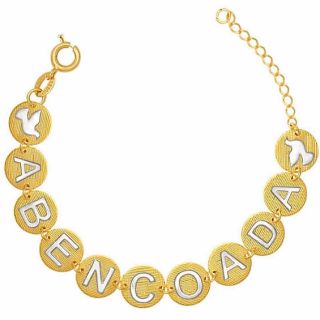 Pulseira Abençoada Feminina Banhada a Ouro 18k - Pulseira da Moda