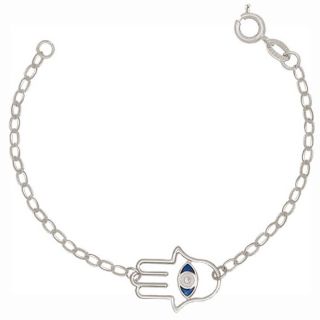 Pulseira Mão Hamsa Prata - Pulseira Feminina da Moda